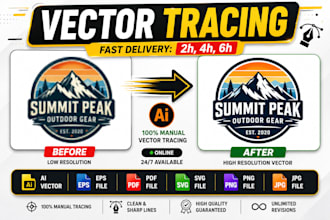 convert image to vector, jpg to vector, png to vector