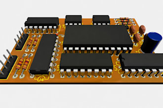 review your pcb schematic, pcb layout for errors, optimization and manufacturing