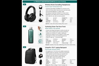 write SEO product descriptions for ecommerce platforms