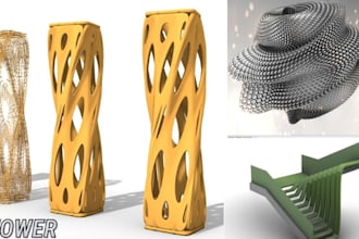 do 3d parametric modeling, bim revit  in rhino and grasshoper