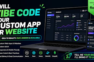 vibe code your custom app or website