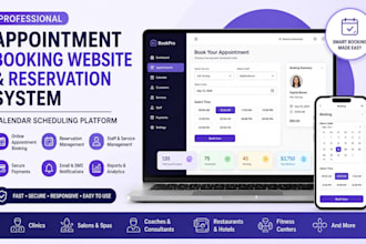 do appointment booking website, reservation system, calendar scheduling platform