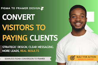 design figma to framer website design and development