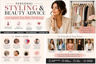 personalized beauty and styling consultation