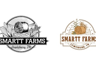 design high quality marvelous farm logo with unlimited revision