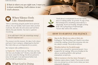 write faith based blog posts