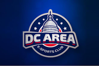 design special modern e sports club logo