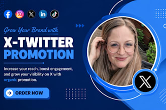 repost and promote your twitter posts through 20 active niche accounts