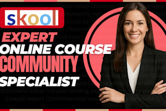 skool course creation skool credit repair skool online community skool manager