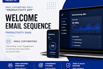 create a welcome email sequence