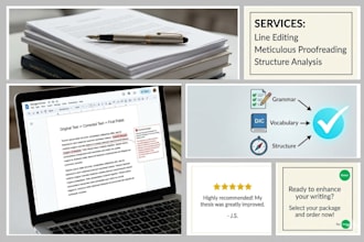 proofread and edit your english documents for perfect grammar