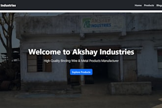 create a professional business website with SEO