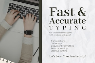 do ms word, excel, powerpoint typing and formatting work