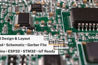 design your pcb write firmware and deliver a full electronic product development