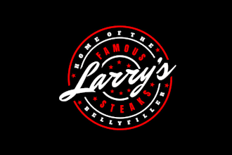design professional famous steaks logo for you