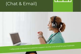 customer support chat email