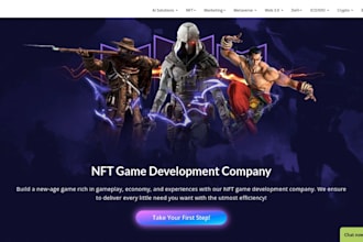 develop arcade game website, crash game website, crypto gaming web, aviator bot