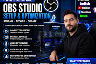 set up and optimize your obs studio for professional streaming and recording
