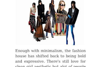 write fashion blogs and trend articles