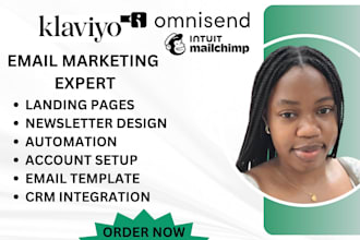 setup klaviyo omnisend mailchimp for ecommerce email marketing