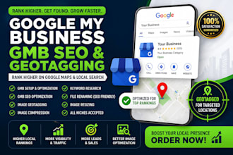 setup google my business gmb, geotag images for local SEO