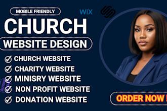 design church website, ministry website, christian nonprofit website