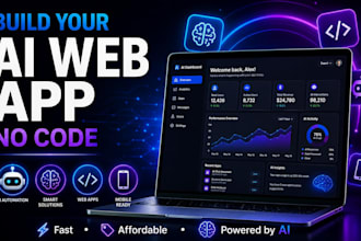 design an ai powered web app or mobile app for your business