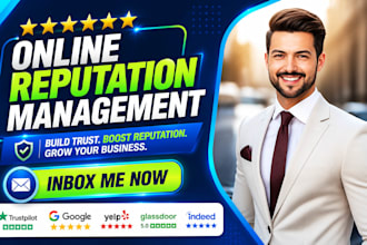provide professional online reputation management and build brand reputation