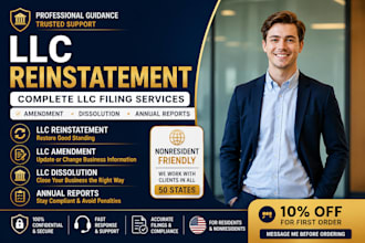file llc amendment, dissolution, reinstatement and annual reports