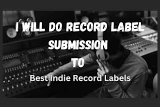 send your music to major record label for full contract deal