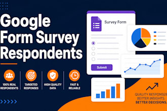 design a responsive survey and get real respondents via google forms