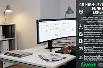 build gohighlevel crm automation ghl sales funnel