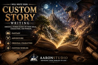 write a custom story based on your ideas
