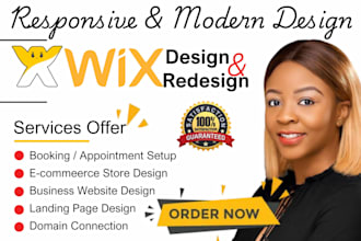 redesign wix website wix studio site, wix landing page design wix website design