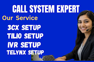 setup twilio telnyx siptrunk did number ivr 3cx vicidial inbound outbound calls