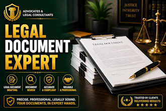 write  legal documents, affidavit, legal paperwork and document drafting