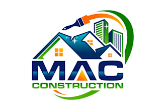 create a professional construction logo design