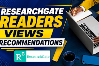 increase researchgate readers, views,recommendations, academic visibility