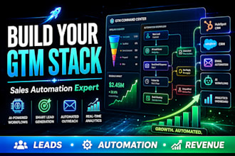 build your GTM stack and sales automation system