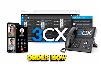 setup 3cx did number sip trunk inbound and outbound call center and ivr