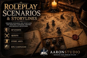 create roleplay scenarios and storylines