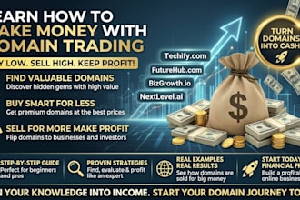 show you how to build passive income through domain flipping