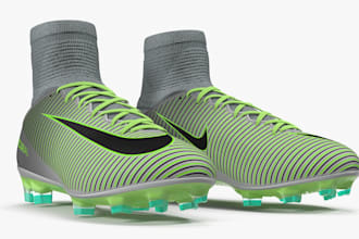 create custom 3d football cleats soccer shoes and sports footwear