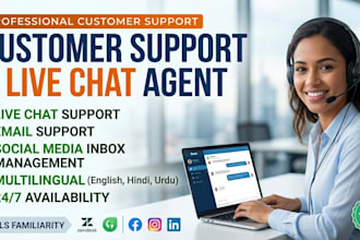 do professional customer support, email and live chat support
