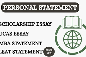 polish and edit personal statement  and mba lsat statement of purpose