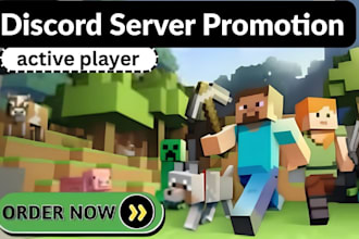 discord server promotion, fivem ads, rust, dayz, minecraft, gaming promotion