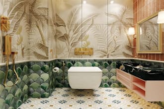 make decorative 3d wall panel cladding designs for modern interior spaces render
