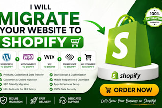 migrate wordpress website to shopify wix squarespace migration to shopify