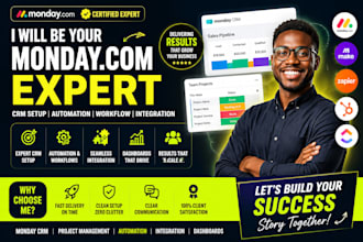 setup monday crm monday expert monday automation monday project management