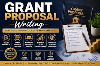 grant proposal writing, grant research, and nonprofit funding applications